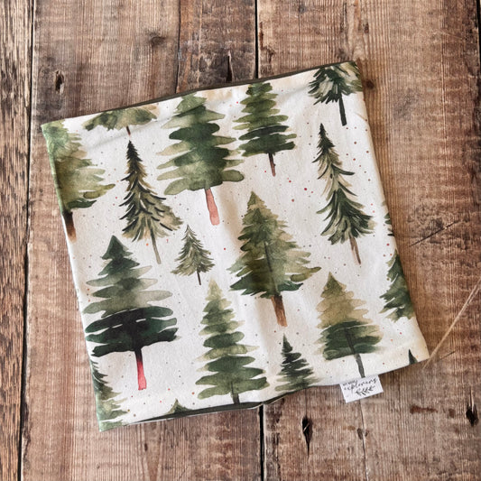 Scandi Woodland Snood 1-4 years (army inside)