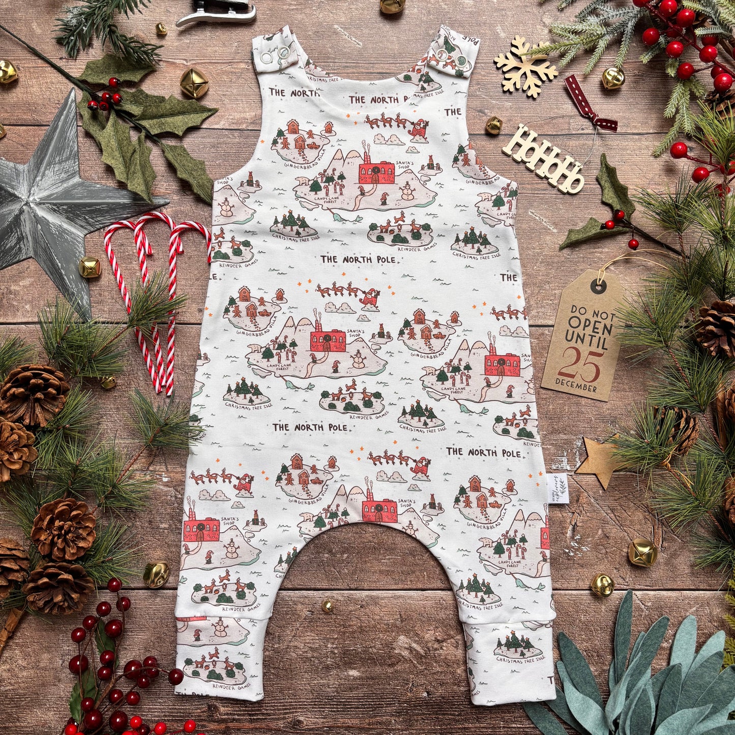 North Pole Child & Baby Romper
