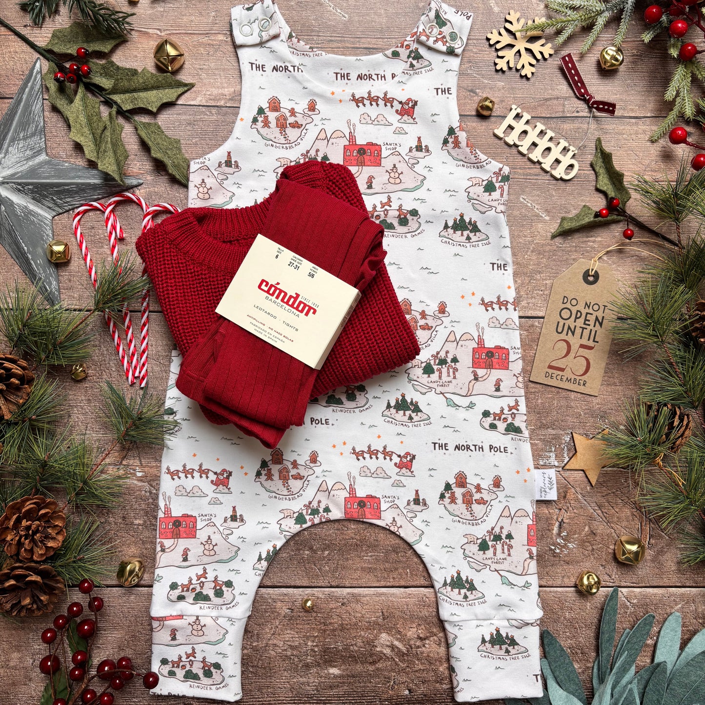 North Pole Child & Baby Romper