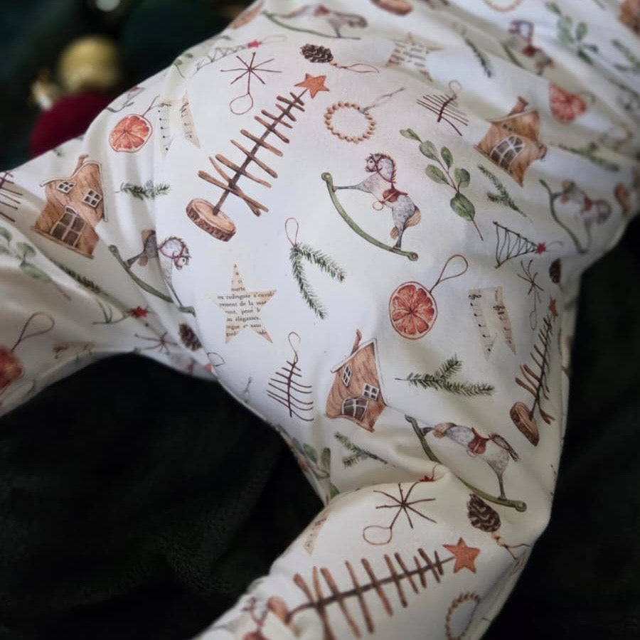 Scandi Christmas Child & Baby Romper
