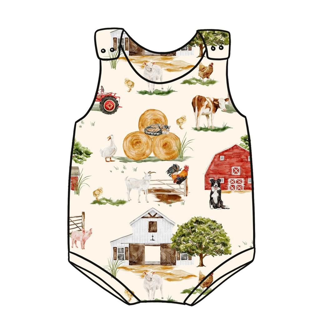 Farm Life Bloomer Romper