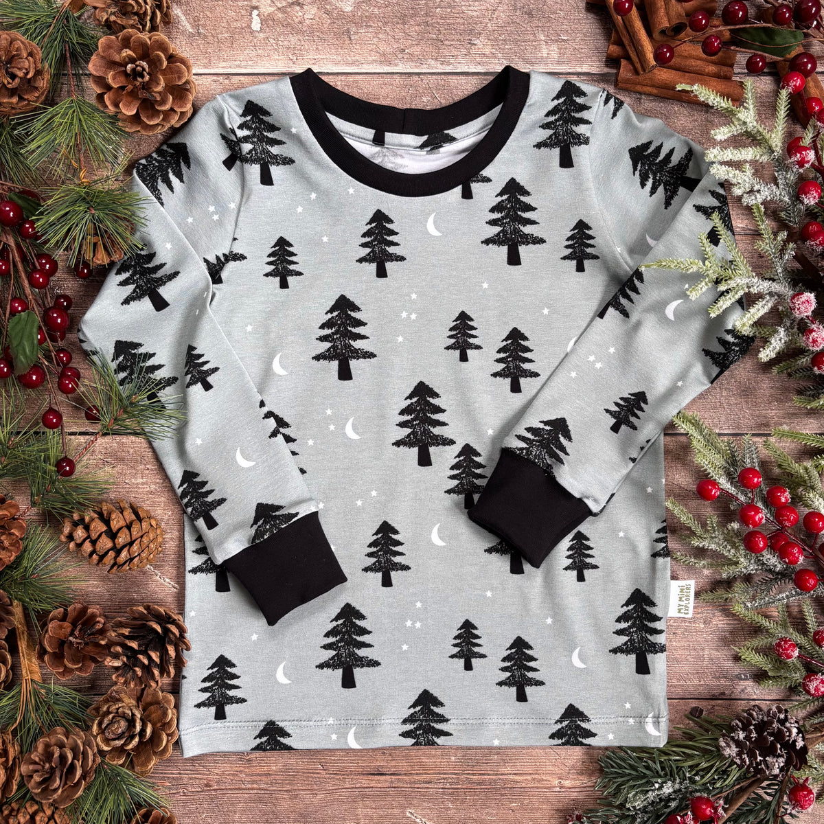Winter Forest Child & Baby T-Shirt - Short or Long Sleeve