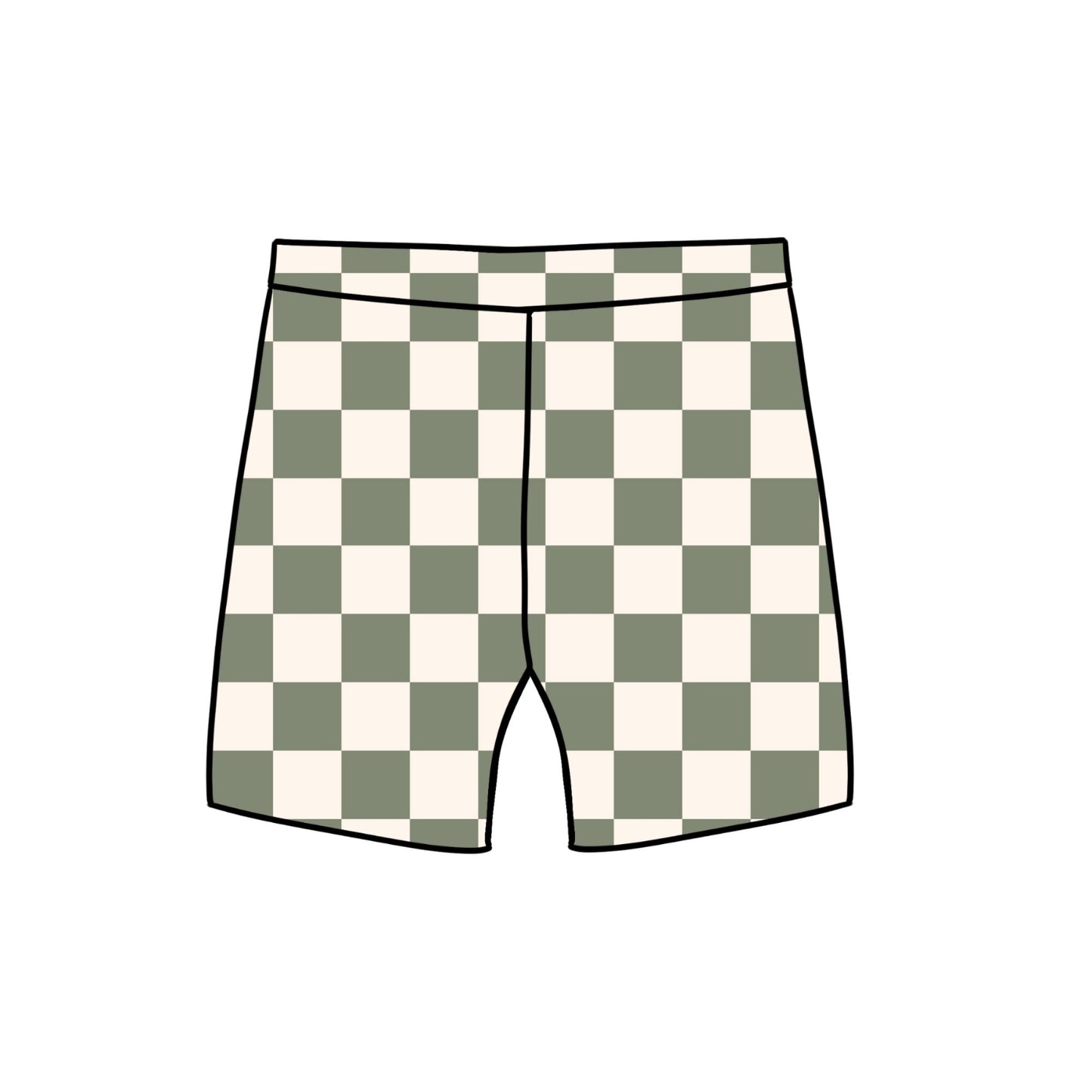 Chequerboard Baby & Child Lounge Shorts