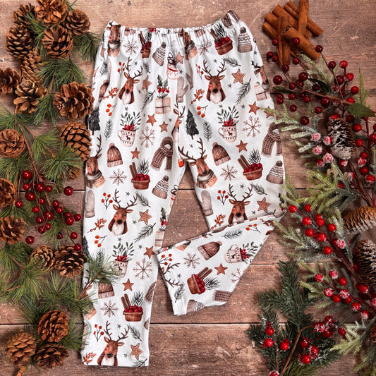 Cosy Christmas Toddler & Child Pocket Trousers
