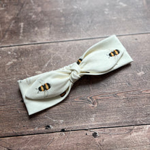 Load image into Gallery viewer, Busy Bees Knot Bow Headband
