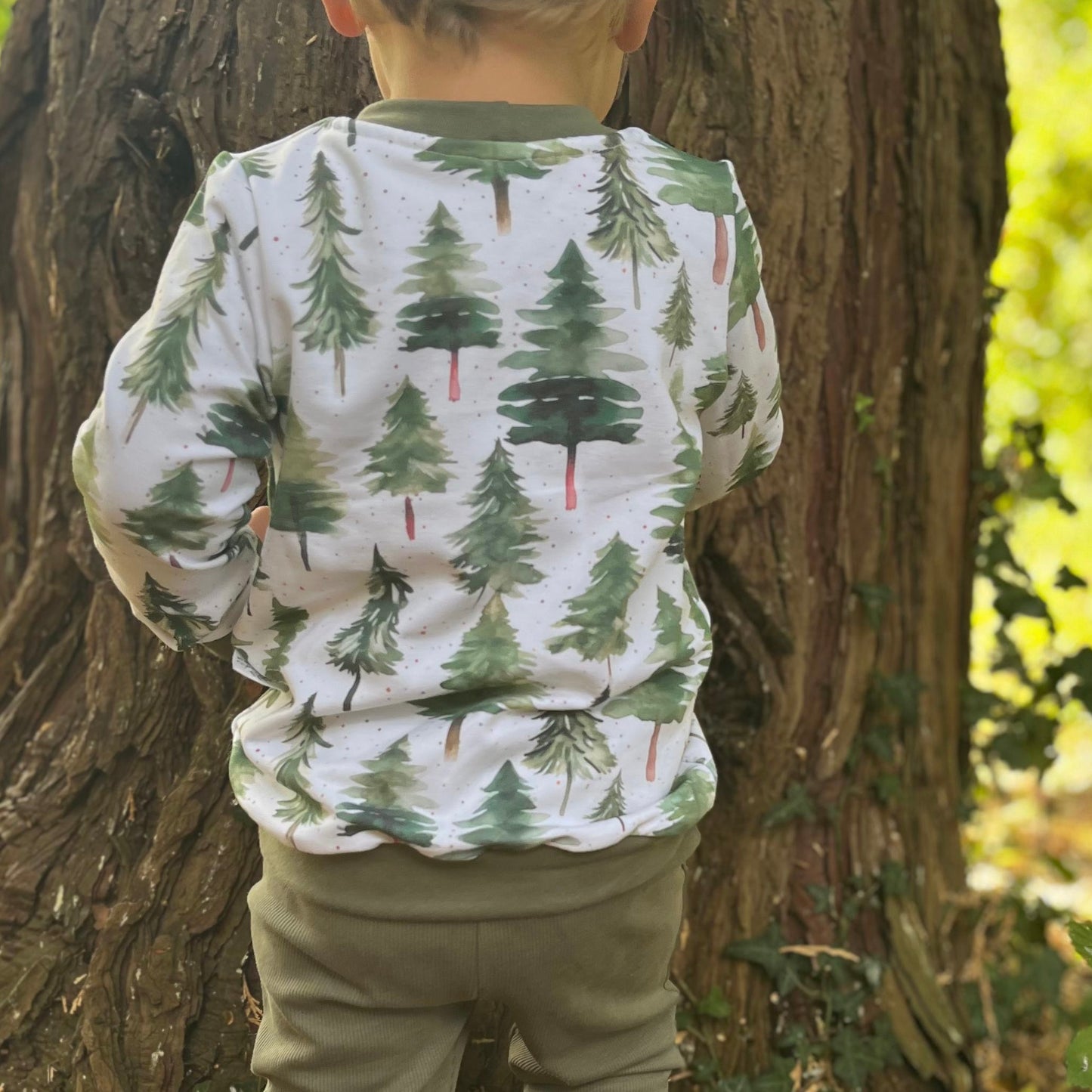 Scandi Woodland Sweatshirt 3-4 years