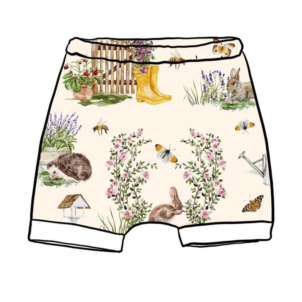 Garden Wildlife Rolled Shorts