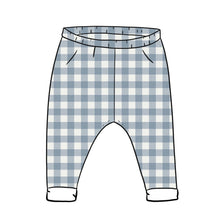 Load image into Gallery viewer, Denim Gingham Leggings
