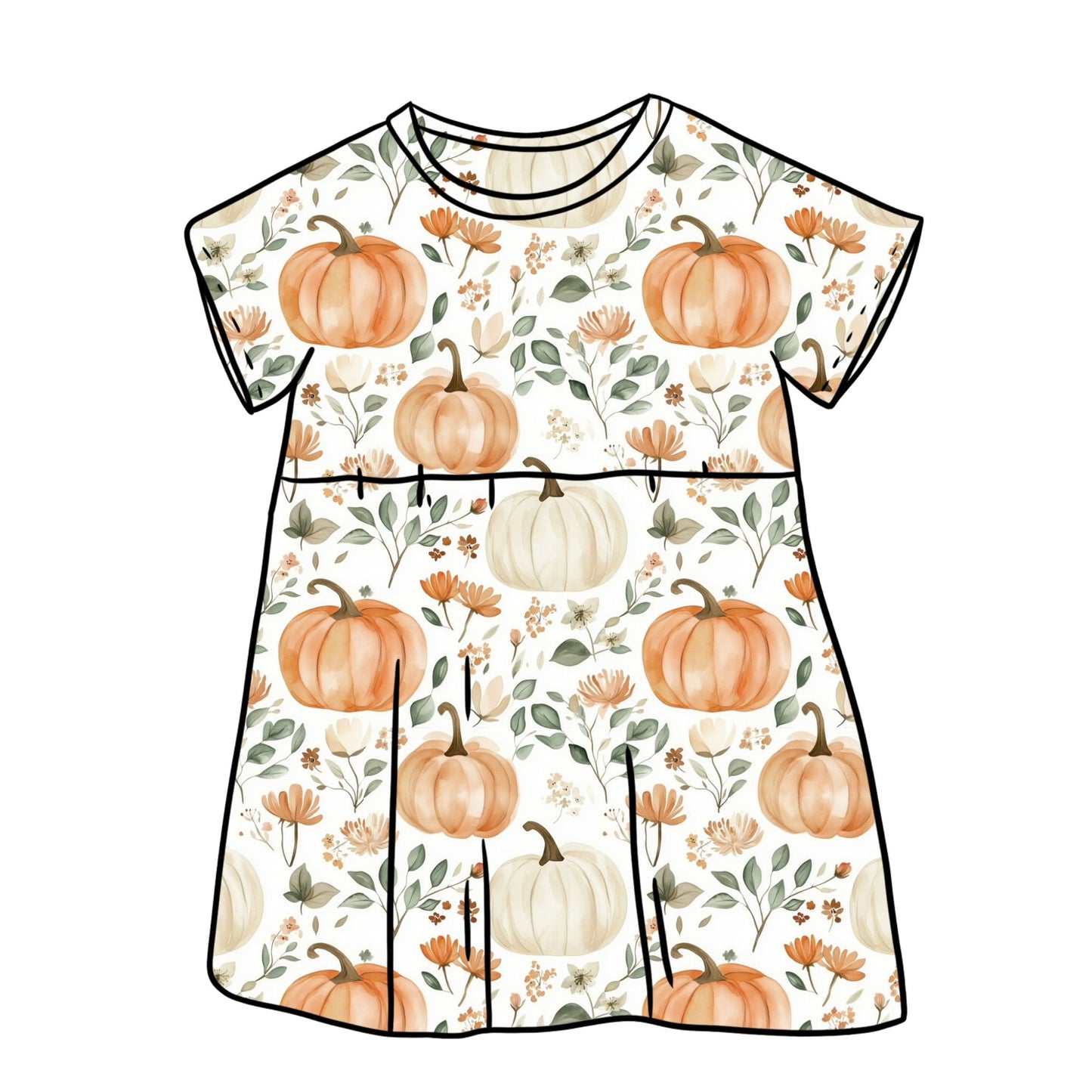 Pumpkin Patch Child & Baby Sleeved Dress - 3 options