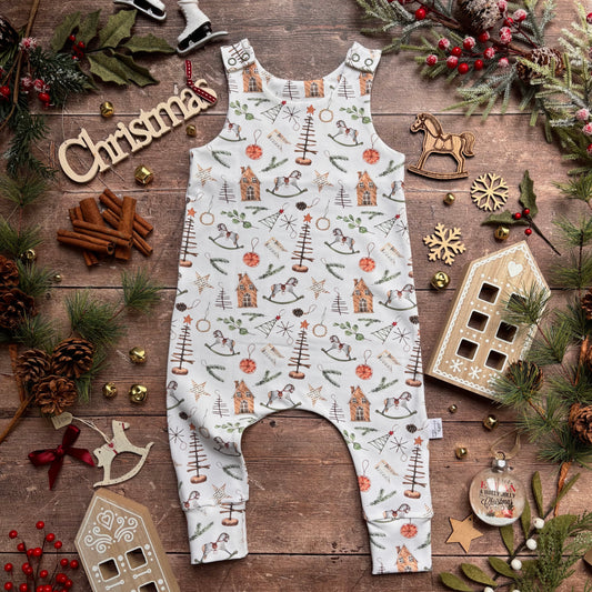 Scandi Christmas Child & Baby Romper