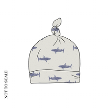 Load image into Gallery viewer, Sharks Knotted Hat
