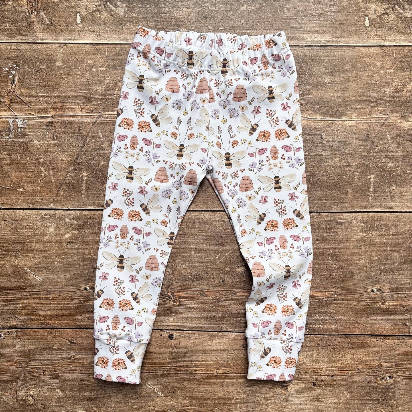 Honey Bee Leggings 12-18m