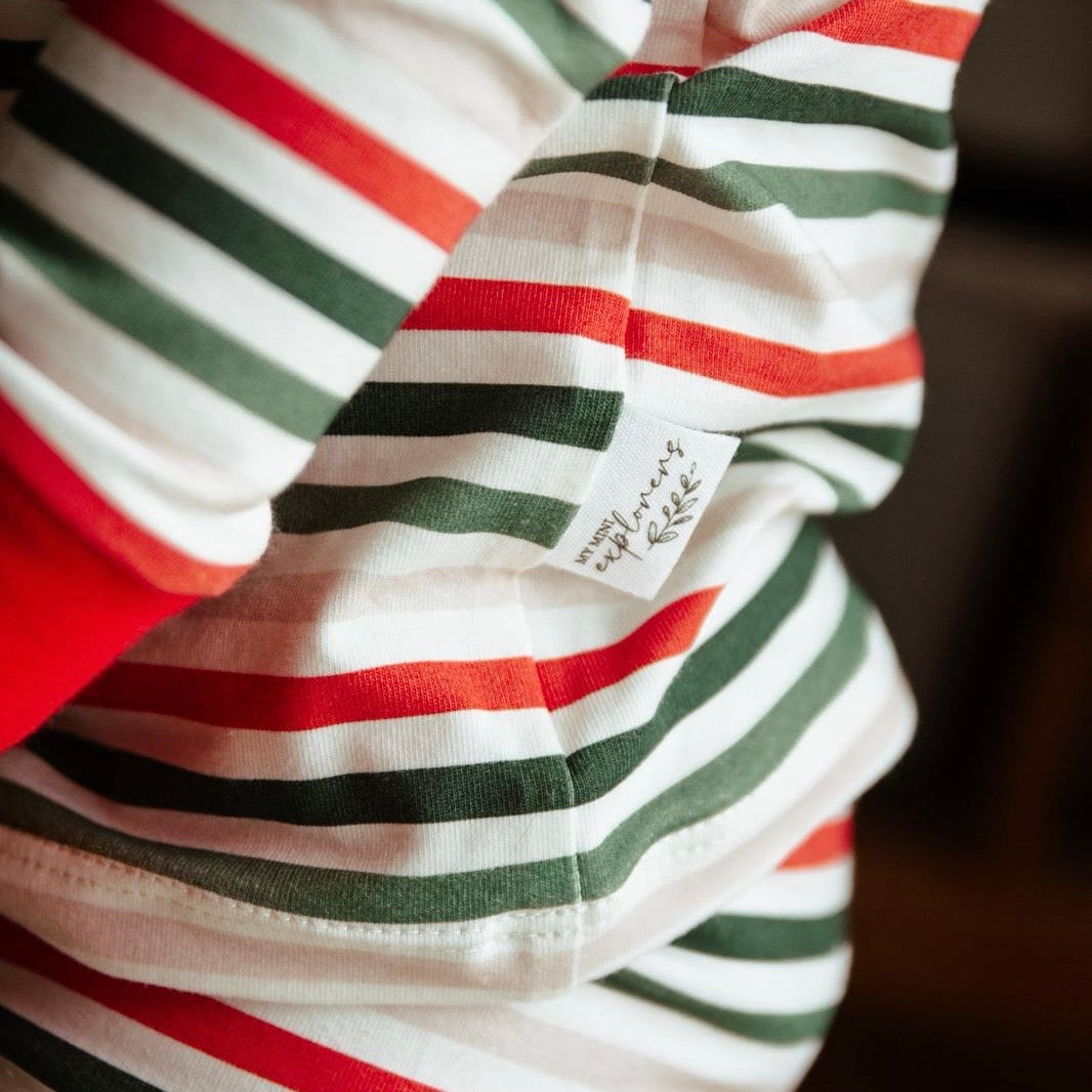 Christmas Stripes Child & Baby Long Sleeve T-Shirt