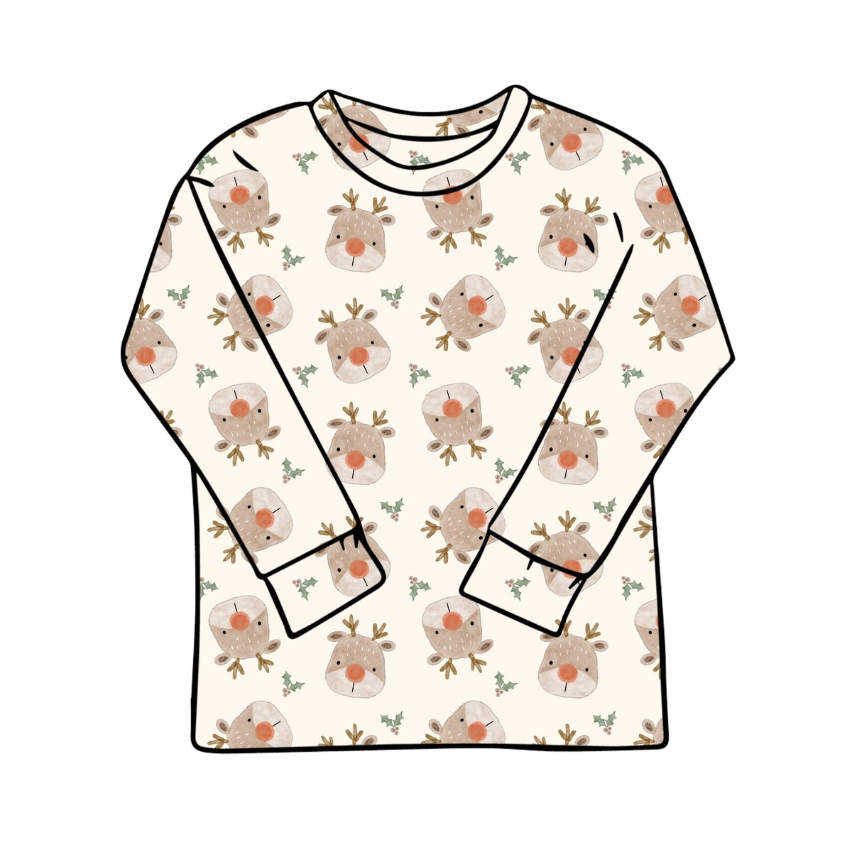 Rudolph Child & Baby T-Shirt - Short or Long Sleeve