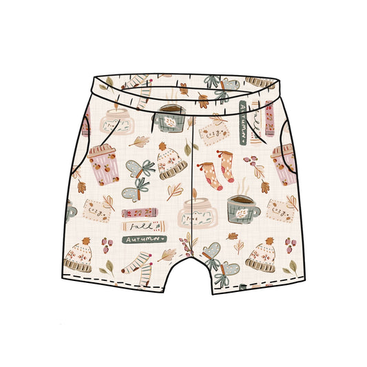 Autumn Girl Toddler & Child Pocket Shorts