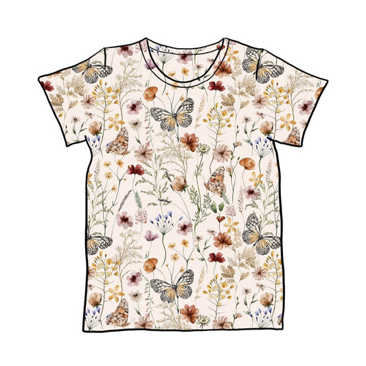 Wild Meadow Child & Baby T-Shirt - Short or Long Sleeve