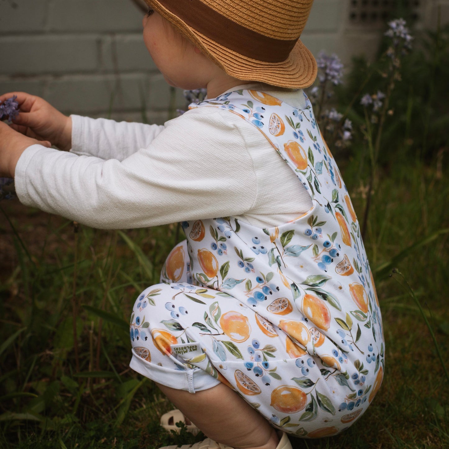 Fresh Lemons Child & Baby Short Romper