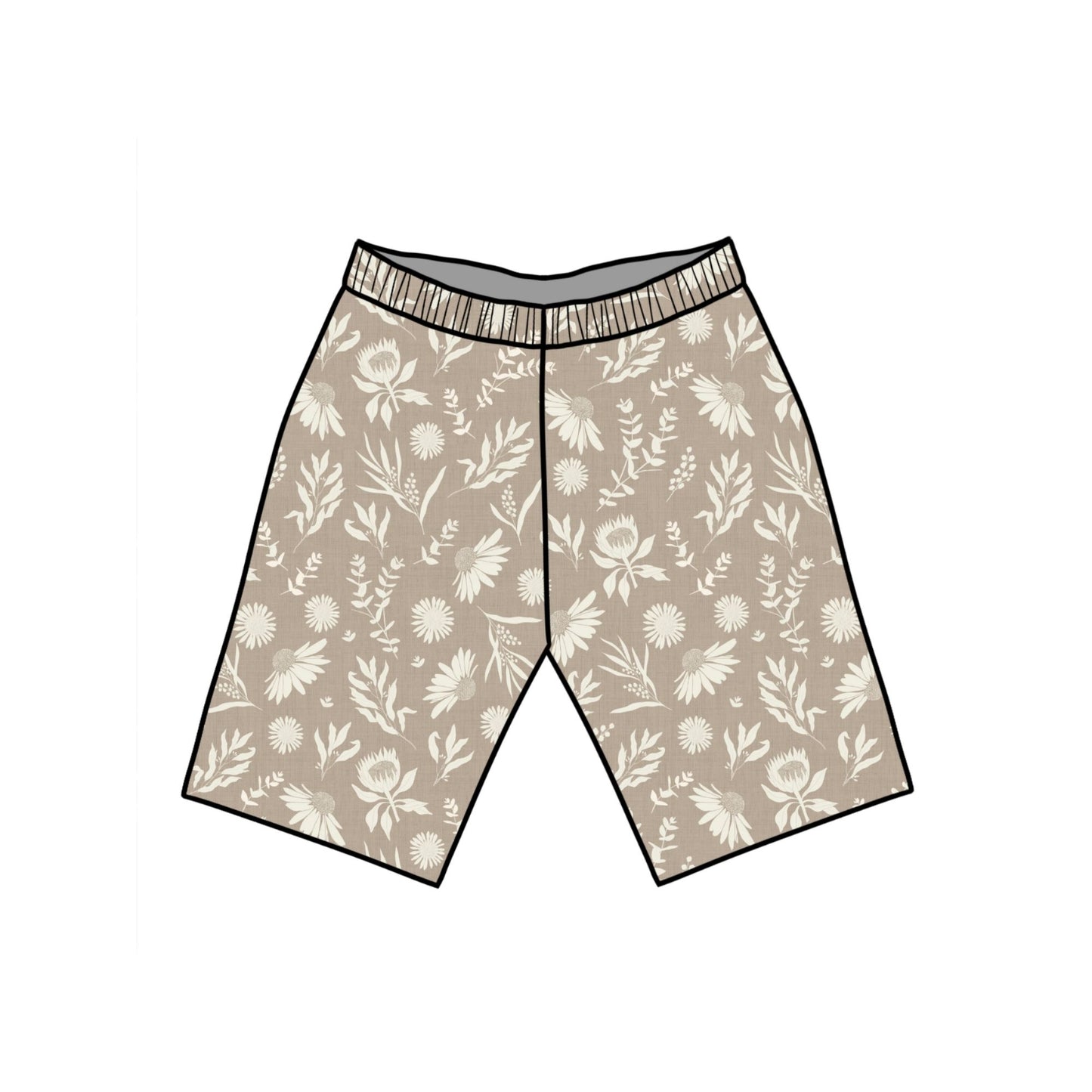Linen Meadow Child & Baby Shorts - Rolled or Hemmed