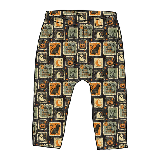 Halloween Stamps Toddler & Child Pocket Trousers