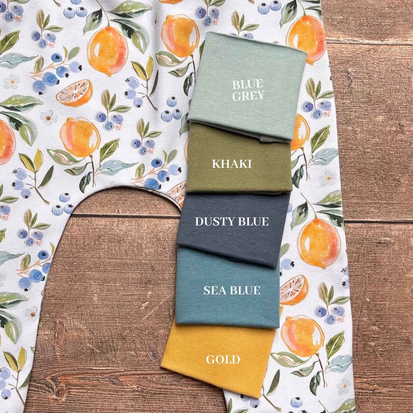 Fresh Lemons Child & Baby Full Length Romper
