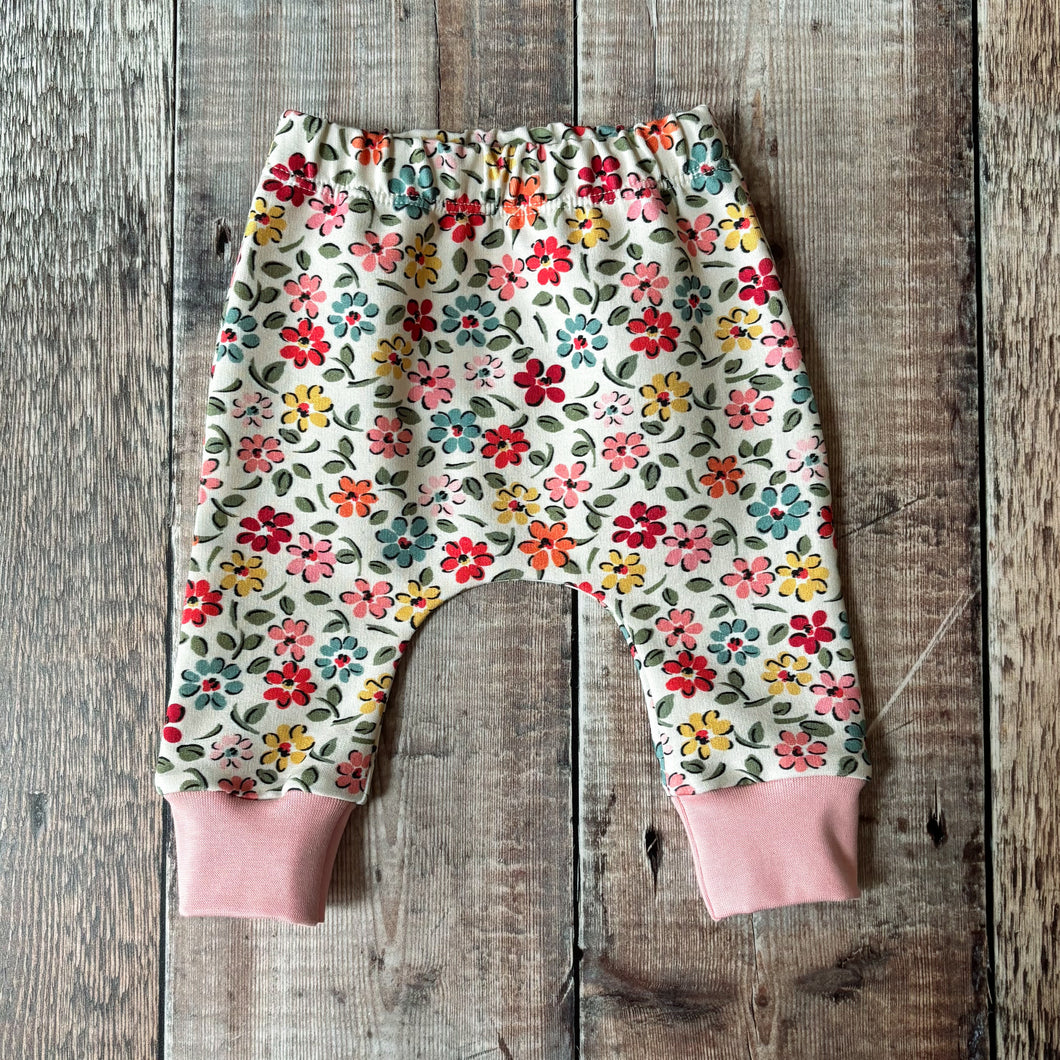 Ditsy Floral Harems 0-3m