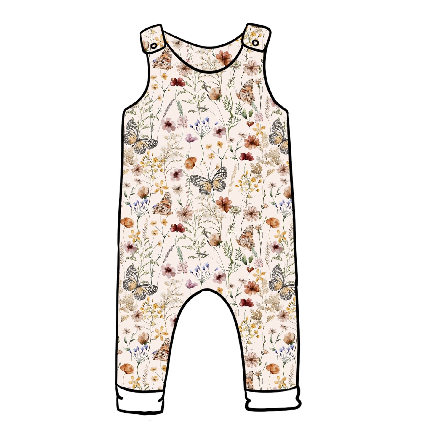 Wild Meadow Child & Baby Full Length Romper
