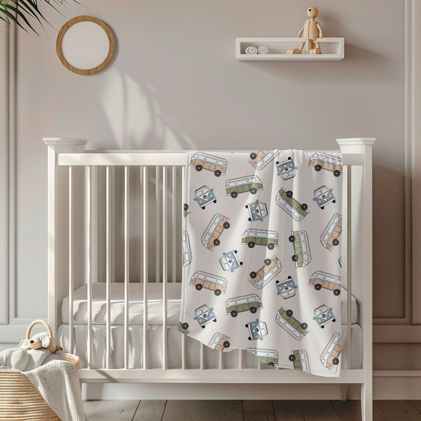 Classic Campers Toddler & Child Sherpa Blanket