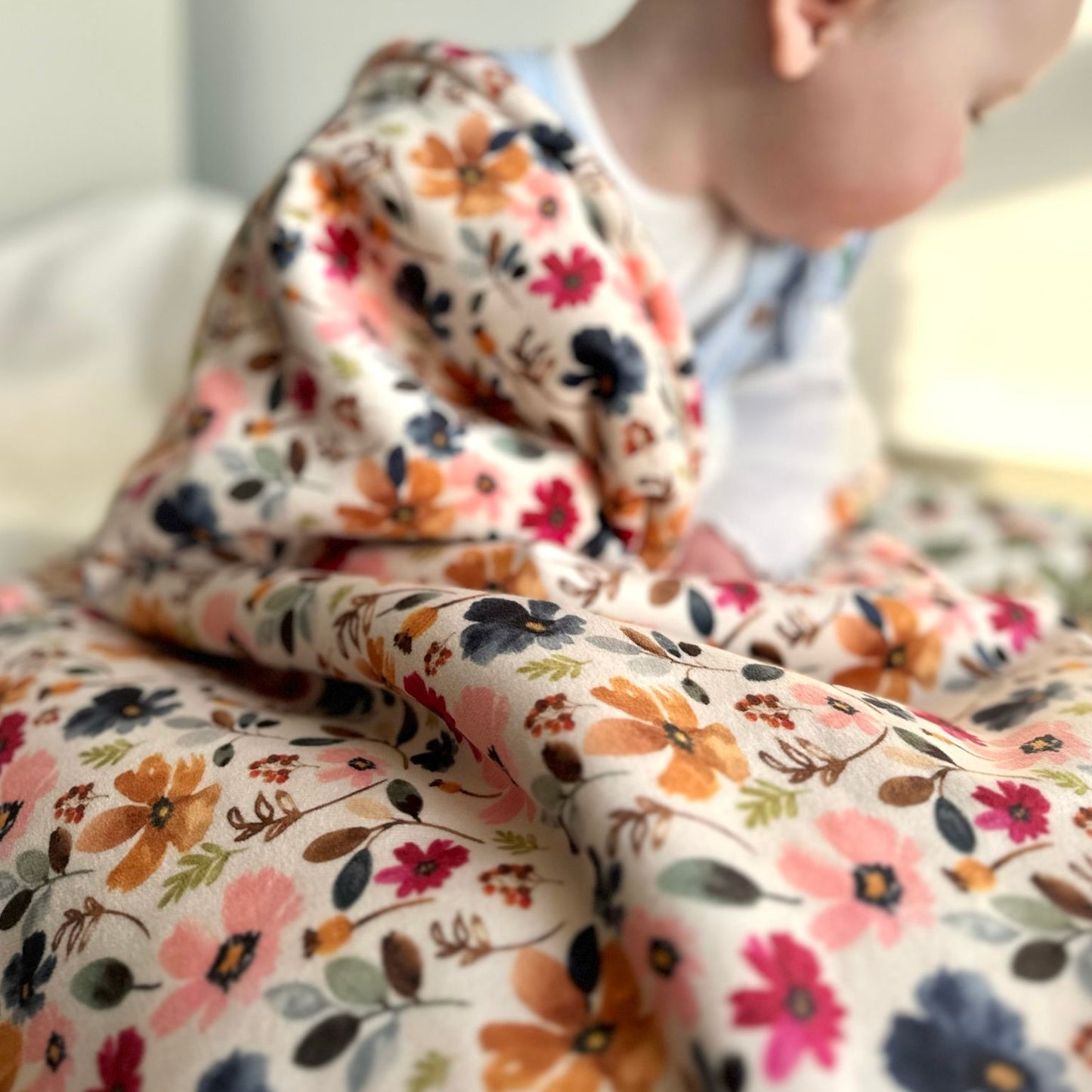 Wild Floral Snuggle Blanket