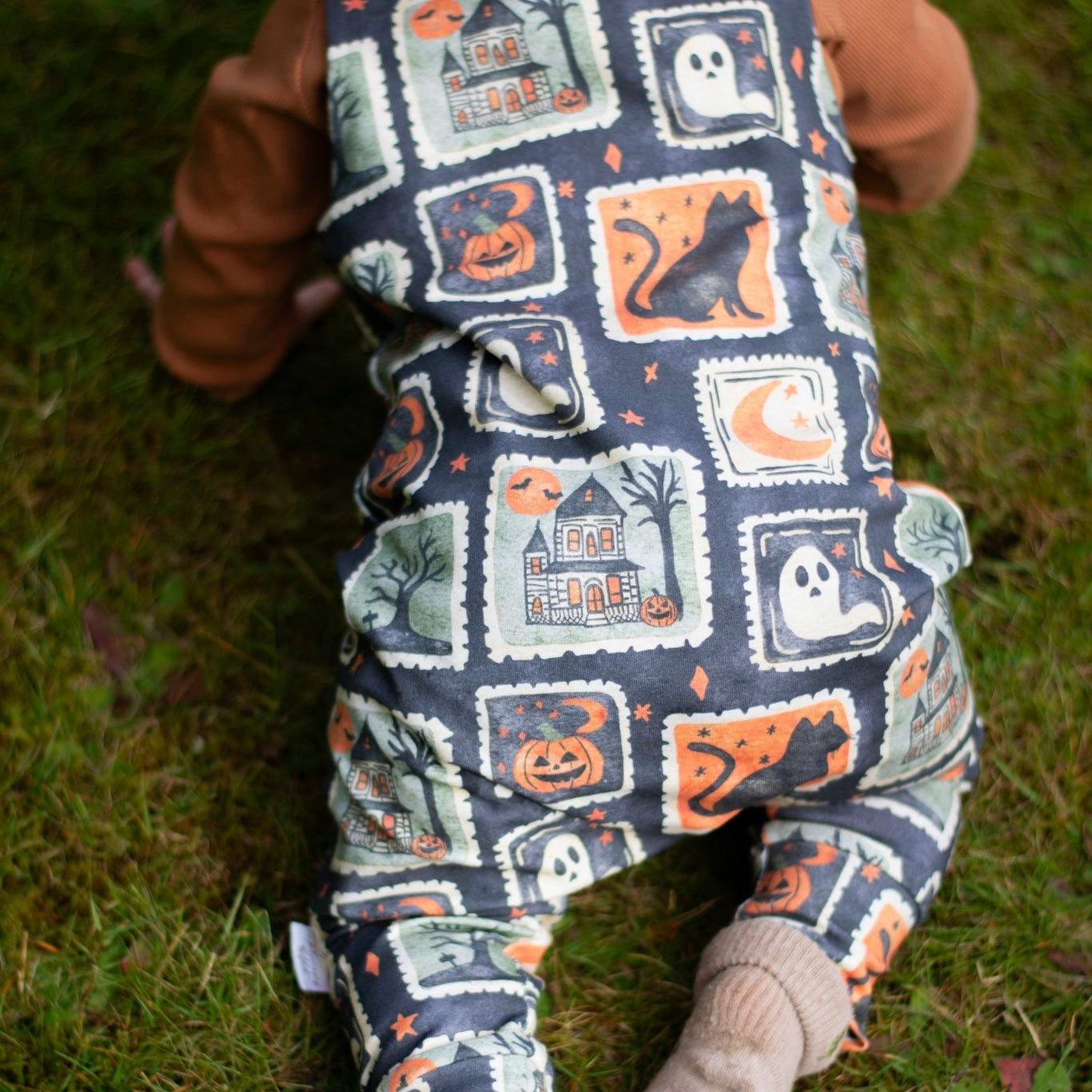 Halloween Stamps Child & Baby Full Length Romper