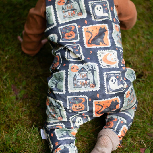 Halloween Stamps Child & Baby Full Length Romper