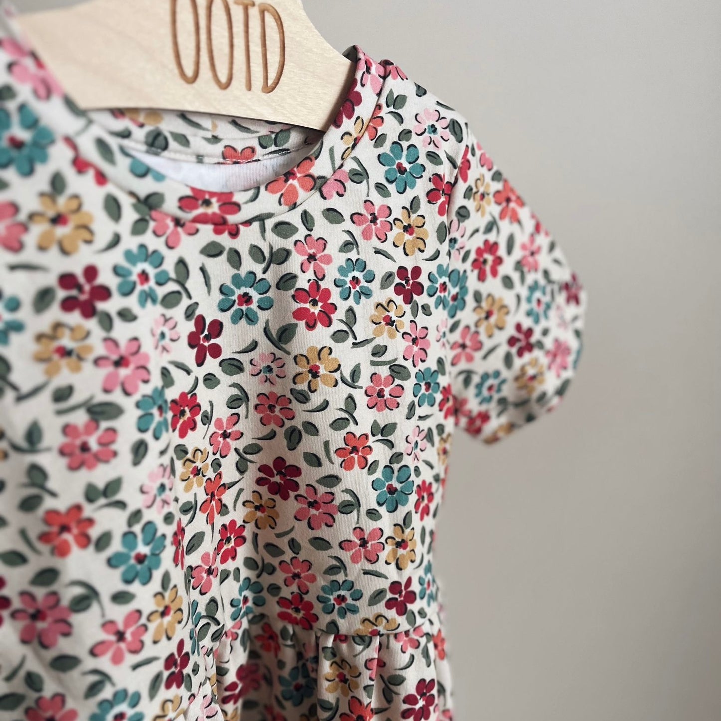Ditsy Floral Child & Baby Sleeved Dress - 3 options