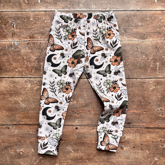 Fall Bees Leggings 12-18m