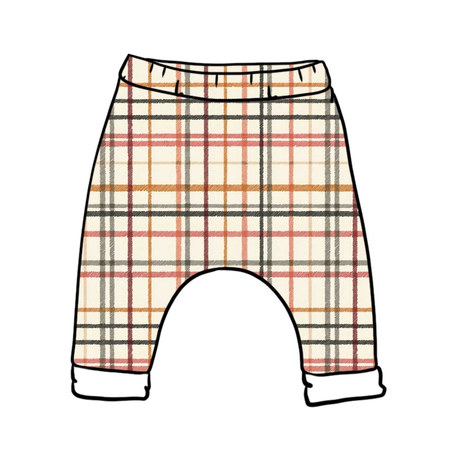 Rustic Plaid Baby & Child Harems