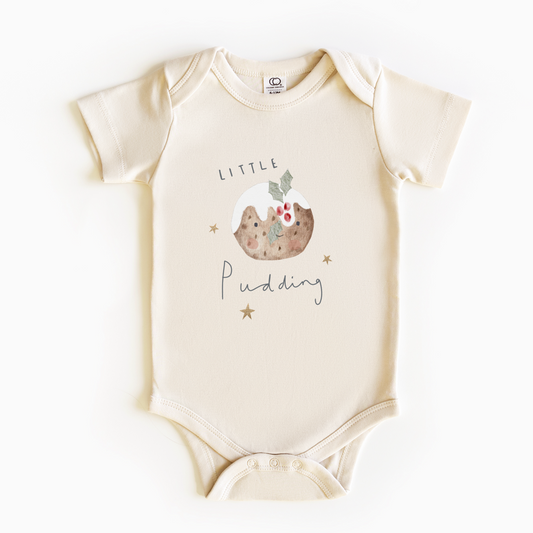 Little Pudding Bodysuit 12-18m (natural)