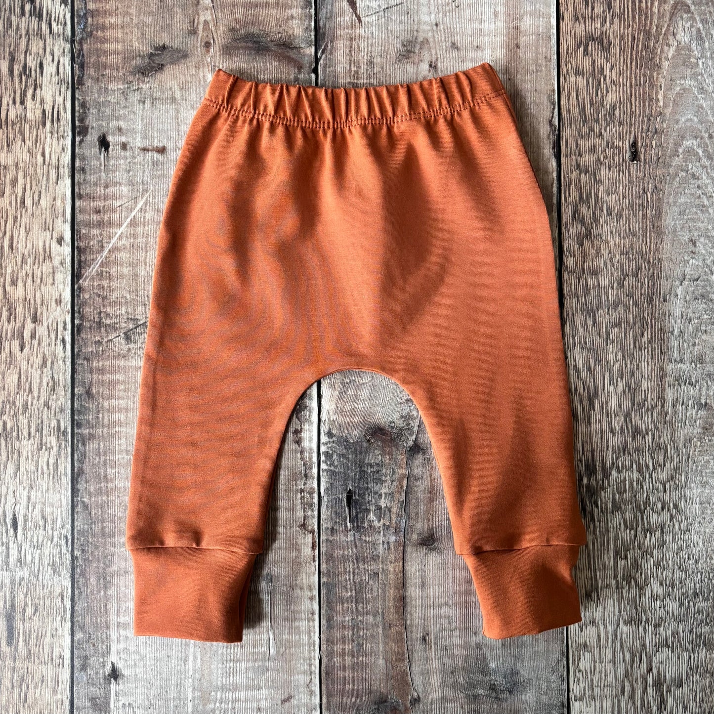 Burnt Orange Harems 3-6m