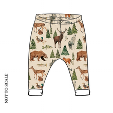 Load image into Gallery viewer, Wild Wood Animals Leggings
