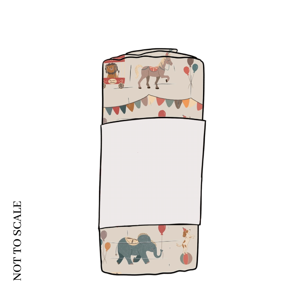 Circus Time Muslin - Swaddle or Cloth