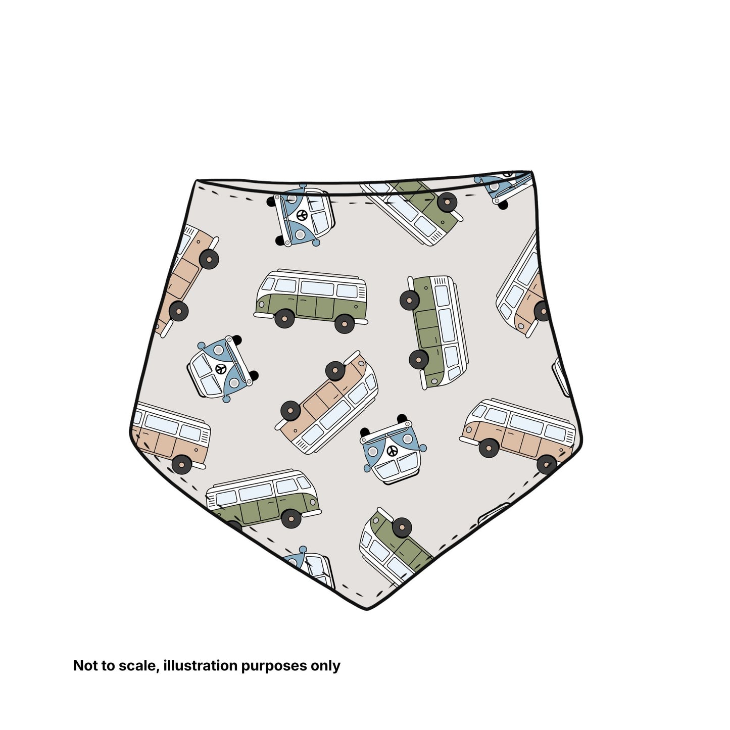 Matching Dribble Bib - Pick your print