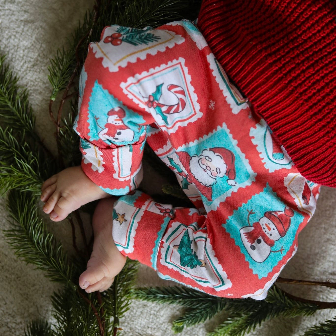 Christmas Stamps Harems 12-18m