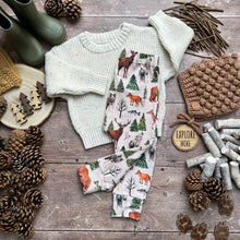 Load image into Gallery viewer, Wild Wood Animals Leggings
