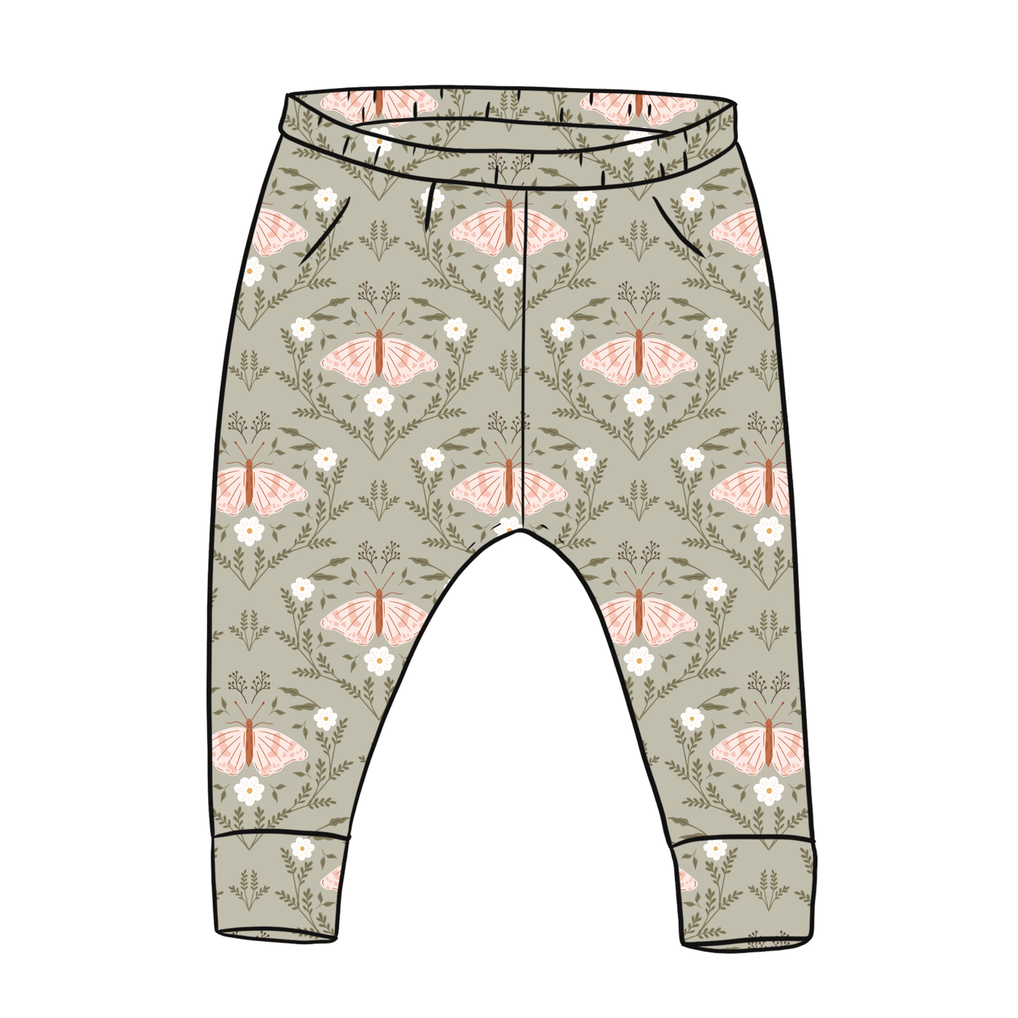 Butterfly Garden Toddler & Child Leggings