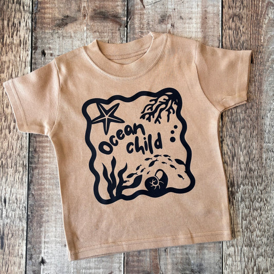 Ocean Child (navy) T-Shirt 2-3 years