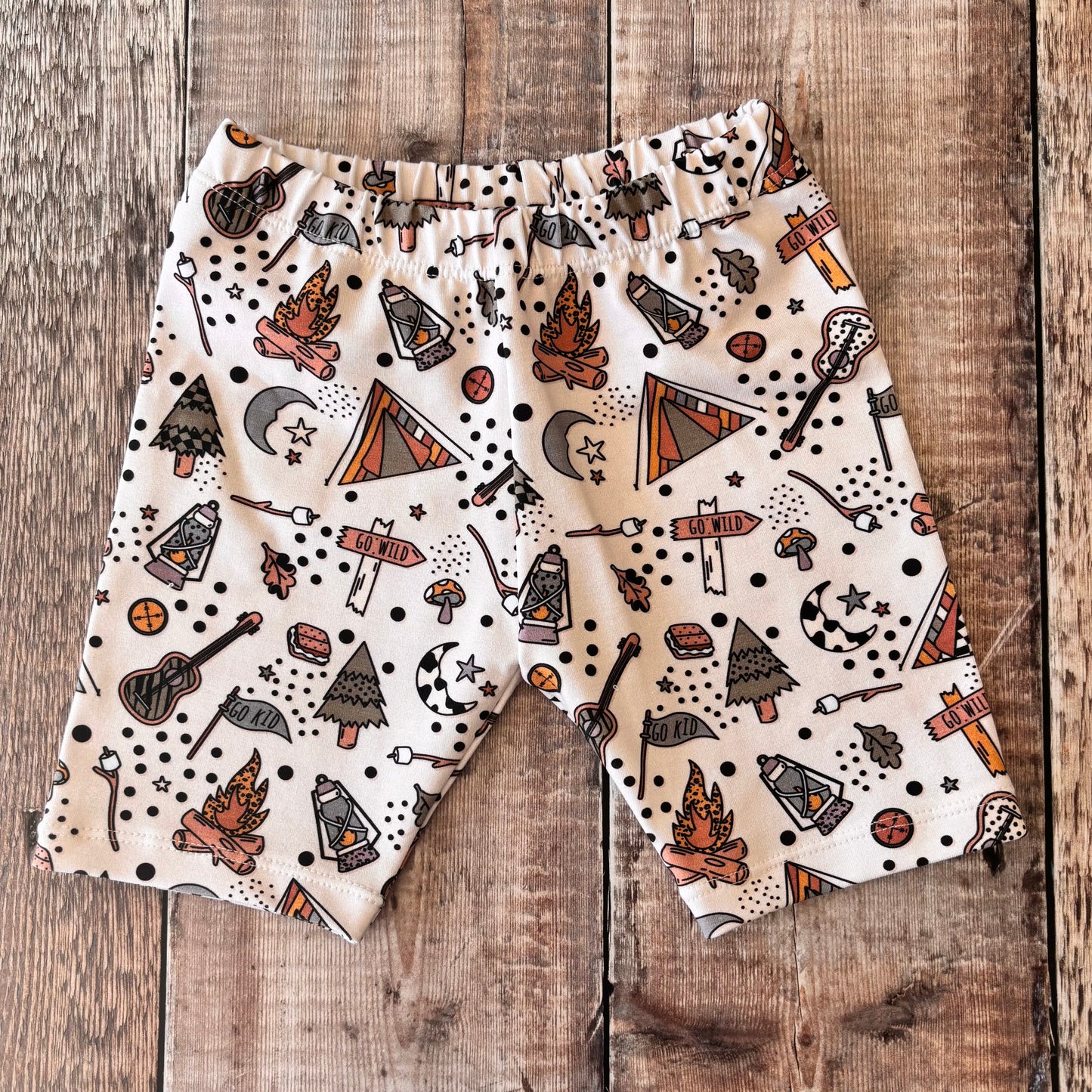 The Great Outdoors Hemmed Shorts 3-4 years