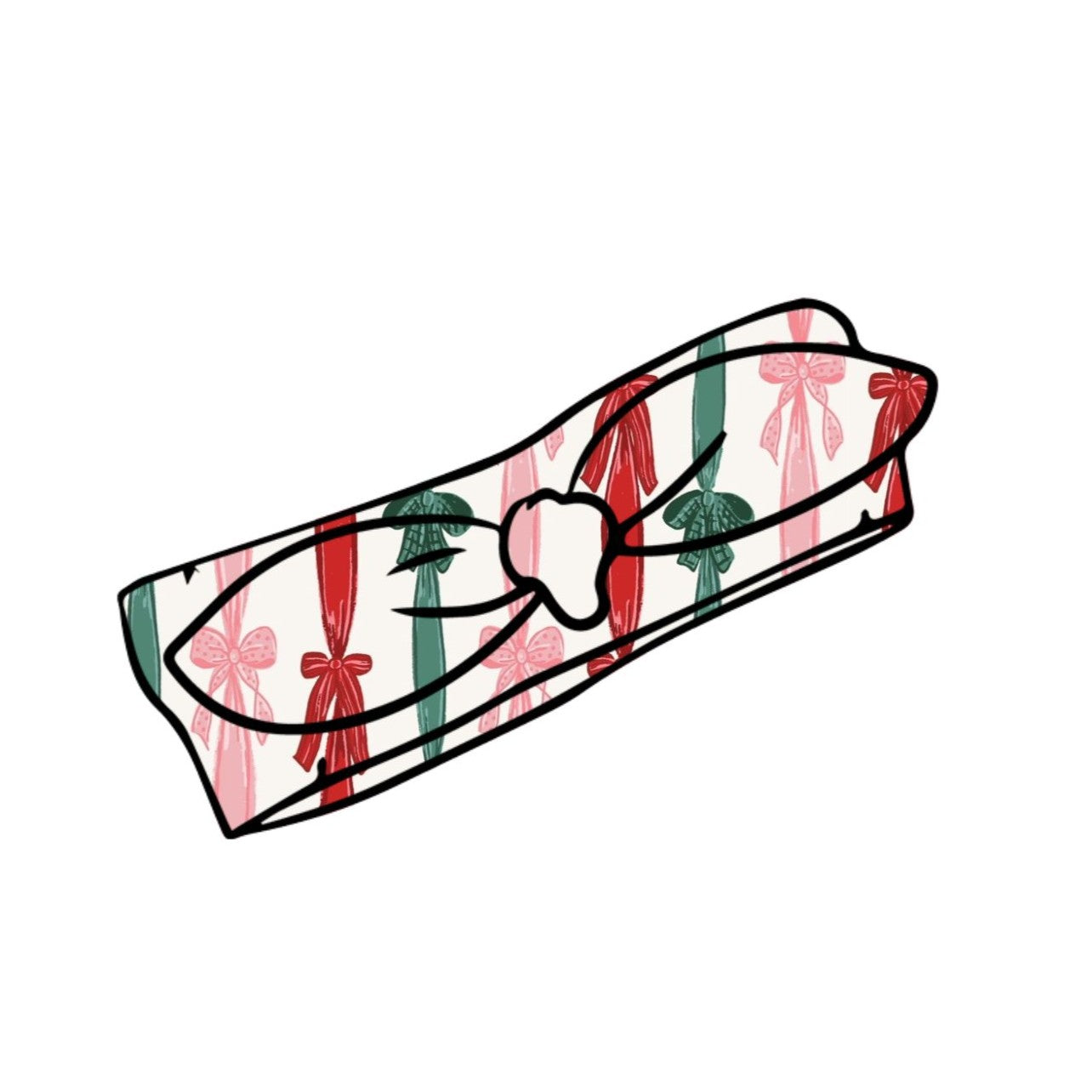 Bows and Ribbons Knot Bow Headband 1-3 years