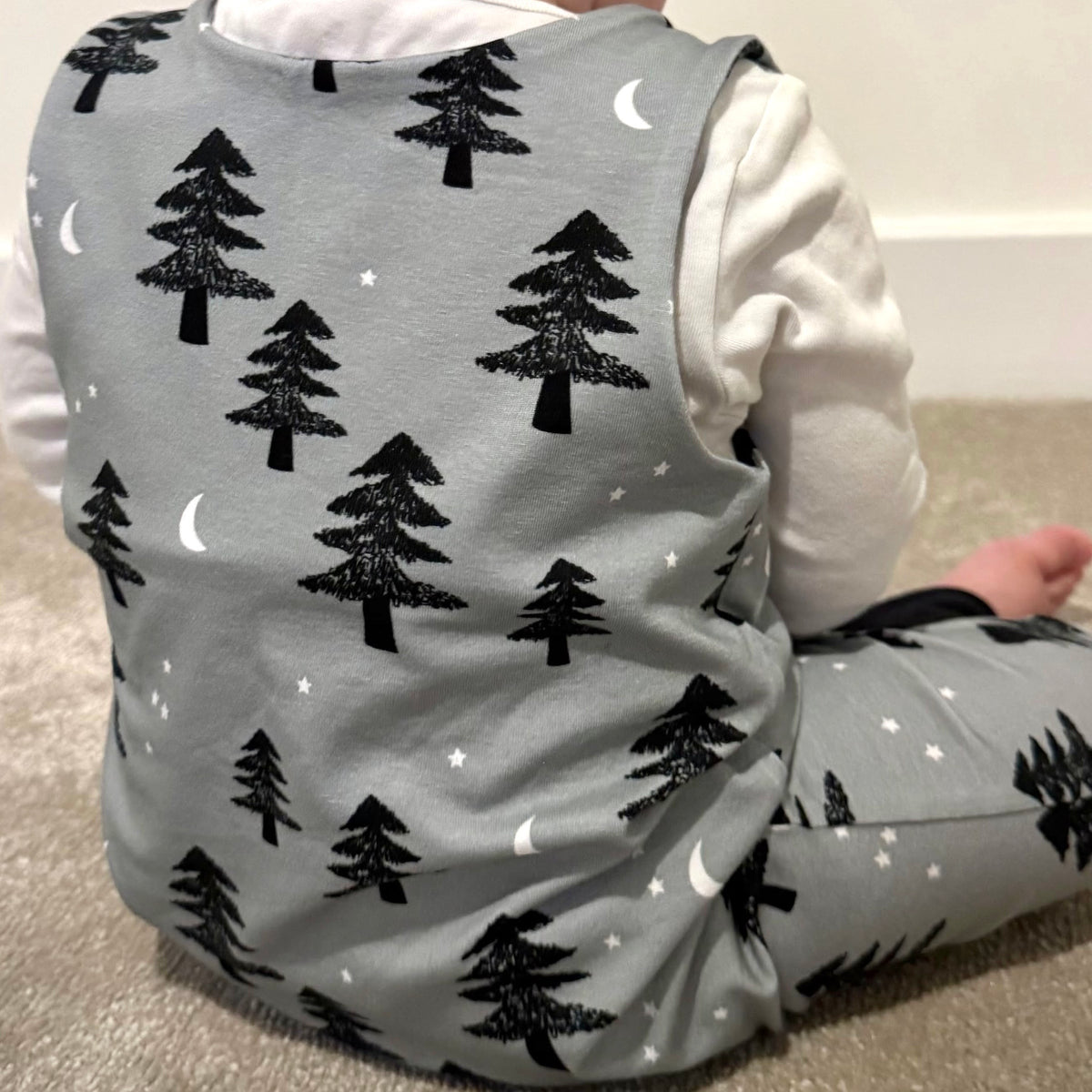 Winter Forest Child & Baby Full Length Romper