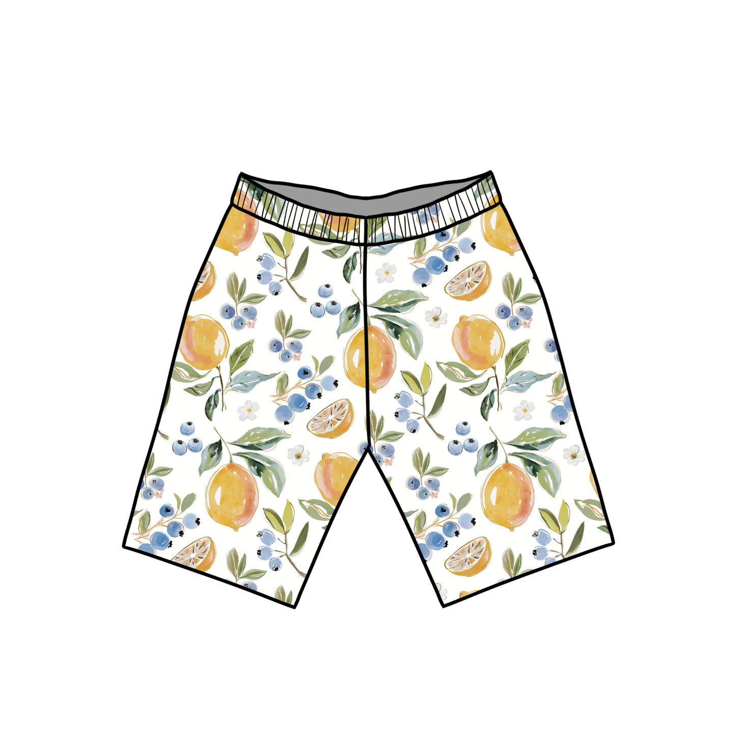 Fresh Lemons Child & Baby Shorts - Rolled or Hemmed