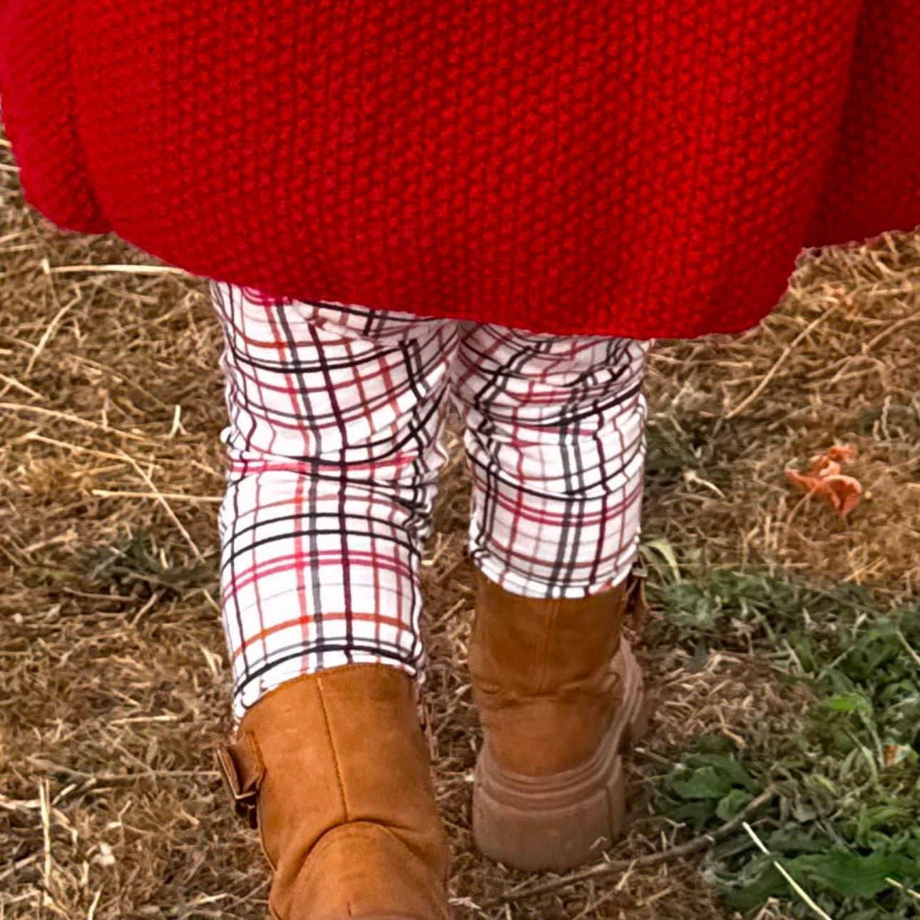 Rustic Plaid Toddler & Child Leggings