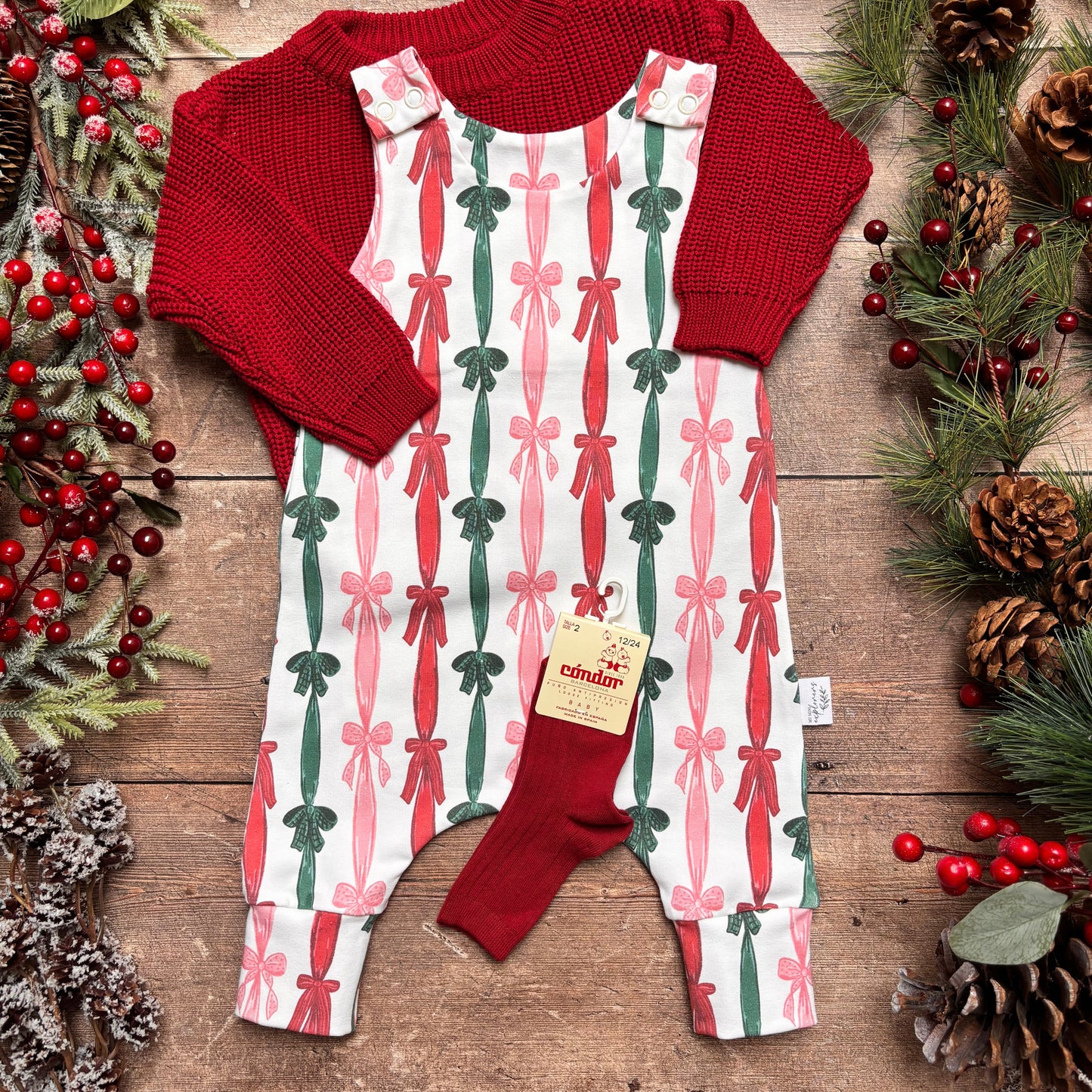 Ribbons & Bows Child & Baby Romper