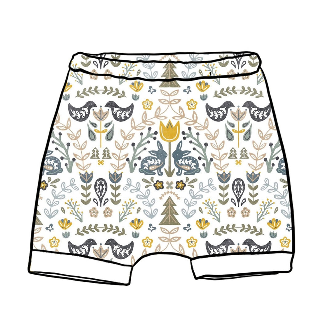 Scandi Spring Rolled Shorts