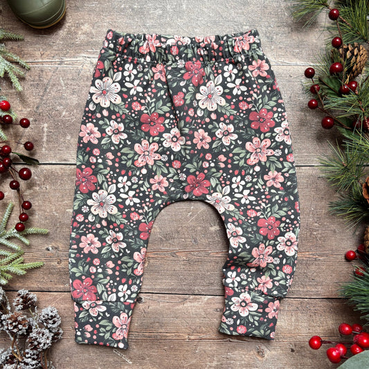 Christmas Floral Child & Baby Harems